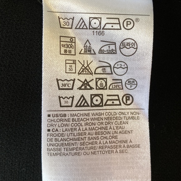 Banana Republic Black Wrap Skirt: Size 0 - Picture 5 of 5